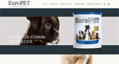 Desktop Screenshot of europet.com.ar